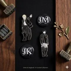 BTS ARIRANG ピンバッジ 2点セット JUNGKOOK & JIMIN