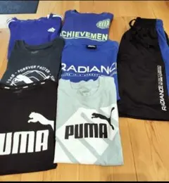 PUMA　adidas　Tシャツセット　ハーフパンツ　子供用　スポーツウェア