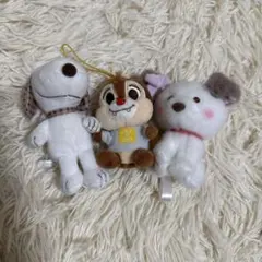 ディズニー　チップとデール　ぬいぐるみキーホルダー SNOOPYのサムネイル