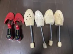 gilco】木製バネ式 シューキーパー4組 靴保管具 - メルカリ