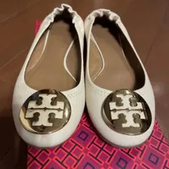 お値下Tory Burch Reva Metal フラットシューズ 36.5
