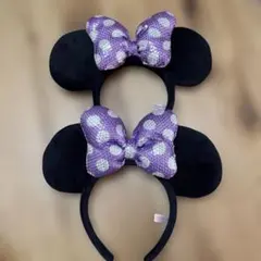 東京ディズニーリゾート ミニー耳カチューシャ2個セット