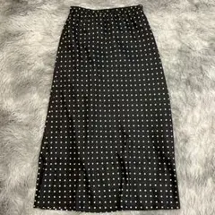 26ss Raybeams レイビームス ドット サテン フリル スカート 黒 - メルカリ