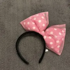 ディズニー ミニーカチューシャ