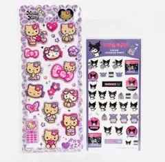 ハローキティマシュマロ・クロミおやつパーティ クリアシールセット