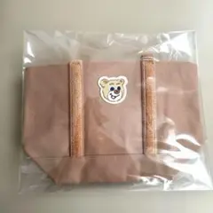 【新品】フェイラー　オールドテディ　ワッペントートバッグ　ベージュ　L