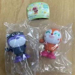 ぴょこぴょこアンパンマン7 バイキンマン　ドキンちゃん ガチャガチャ