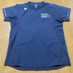 DESCENTE SKY-G ネイビー Vネックピステ