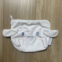 ふわふわFACE台形ポーチ サンリオ シナモロール