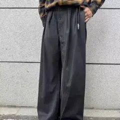 ワイドパンツ　M