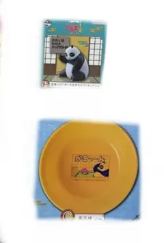 一番くじ らんま1/2 c賞 風呂桶 E賞 玄馬(パンダ)のお役立ちフィギュア