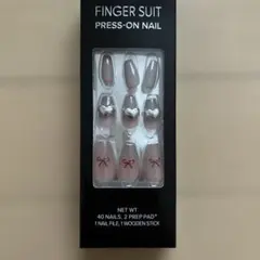 FINGER SUIT PRESS-ON NAIL 30個入り