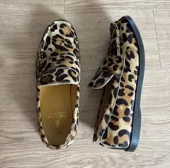 Paraboot パラブーツ コロー レオパード アローズ ローファー 6.5 