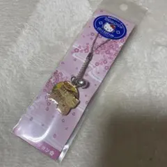 ハローキティ　京都限定　桜　ストラップ