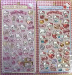 ボンボンドロップシール サンリオ 第二弾 ハローキティ レッド ピンク