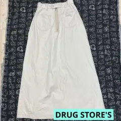 DRUG STORE'S ドラッグストアーズ 無地フレアスカートのサムネイル