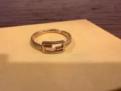 FENDI♡バケットリング ゴールド M サイズ