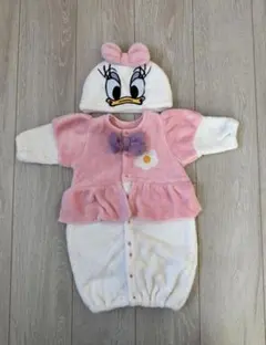 Disney baby公式　デイジー　ロンパース　ドナルド