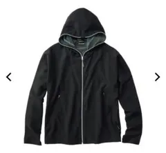 ワークマン エックスシェルター 暑熱フーディー パーカー ブラック 黒 L 新品