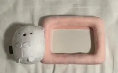 すみっコぐらし しろくま フォトフレームぬいぐるみ