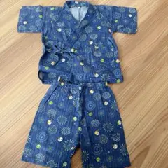 甚平 花火模様 90cm