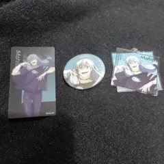 アニメーション呪術廻戦展　真人　クリアカード　缶バッジ　アクリルキーホルダー