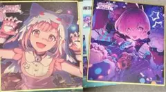 鳳えむ 2枚セット 特訓前 特訓後 プロセカ ミニ色紙コレクション 50弾 A