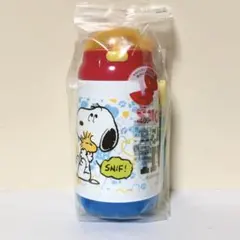 スヌーピー　プッシュオープン式ストローボトル　ストロー水筒　400ml