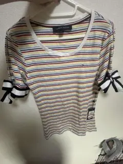 Tommy Hilfiger ストライプ 半袖Tシャツ