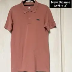 New Balance サーモンピンク ポロシャツ
