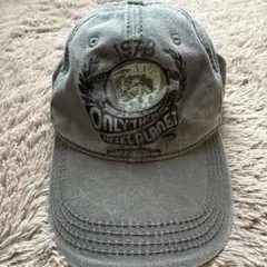 00s OLD DIESEL ブレイブマン ウォッシュド キャップ グレーのサムネイル
