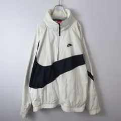 R*n様 NIKE ビッグスウッシュ　ハーフジップ　プルオーバー　ナイロンジャケ