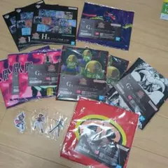 遊戯王 一番くじ　タオル　色紙　購入特典ステッカー　セット