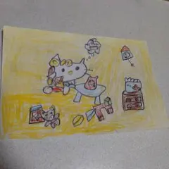 子供の絵　下の子の作品　18