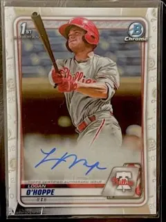 大活躍　Logan O’Hoppe 直筆サイン　オホッピー2020 Chrome 大活躍 Logan O'Hoppe 直筆サイン オホッピー2020 Chrome 大活躍