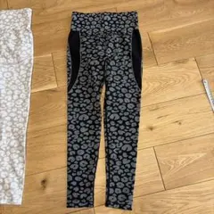 ヒョウ柄ヨガパンツ3点セット　shein