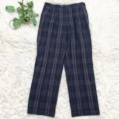 Burnery バーナリー ゴルフチェックパンツ ウェアスコットランド製