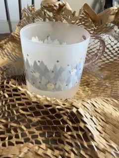 新品未使用】スタバ×シマエナガ　耐熱グラスマグ　シマエナガ355ml