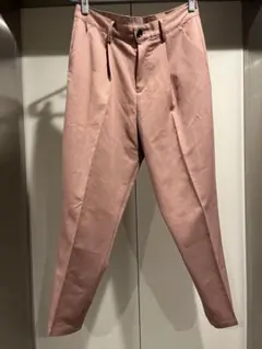EMMACLOTHES スモーキーピンク テーパードスラックスのサムネイル