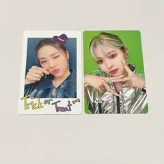 ITZY NBD 10月 リュジン トレカ チェキ風