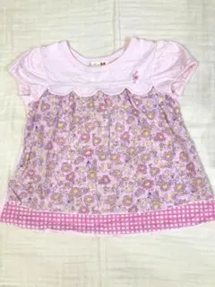 KP♡ニットプランナー♡ミミちゃん総柄半袖Tシャツ♡100