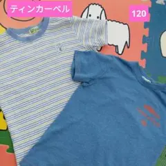 ティンカーベル　半袖　120センチ　2枚セット　ブルー系