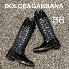 ★未使用★ D&G DOLCE&GABBANA ドルガバ ロングブーツ デニム 2025年最新】ドルガバ ロングブーツの人気アイテム - メルカリ