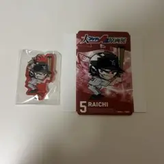 ダイヤのA 原画展 雷市 チャーム ステッカー