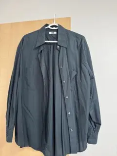 UNIQLO U ダークグレー 長袖シャツ L