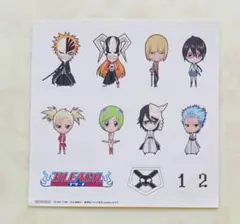 BLEACH ステッカー シール 平子真子 グリムジョー ウルキオラ ブリコン2