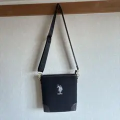 U.S. POLO ASSN. ショルダーバッグ ブラックのサムネイル