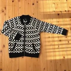 ROSE BUD ジップアップニットカーディガン　セーター