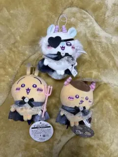 ちいかわ　てんし　あくま　あくまな大きめマスコット3点セット