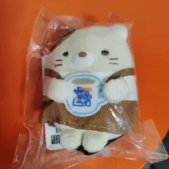すみっコぐらし　コメダ珈琲　てのりぬいぐるみ　ねこ　未使用